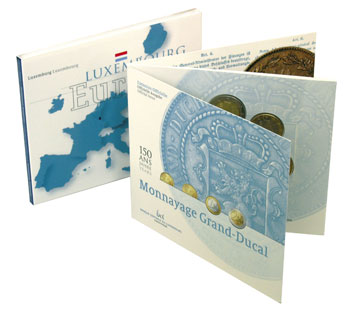 Luxenburgin virallinen eurokolikkokansio 2004